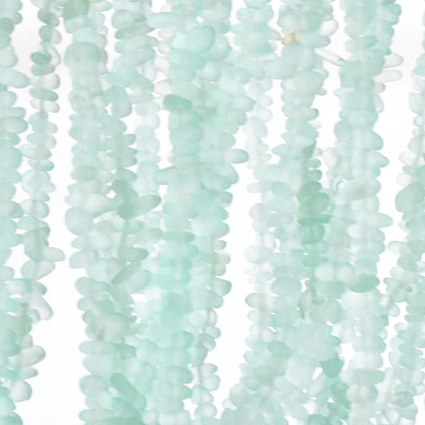 Felice - Sea Glass Empire Chandelier Pebbles - Au Courant Interiors