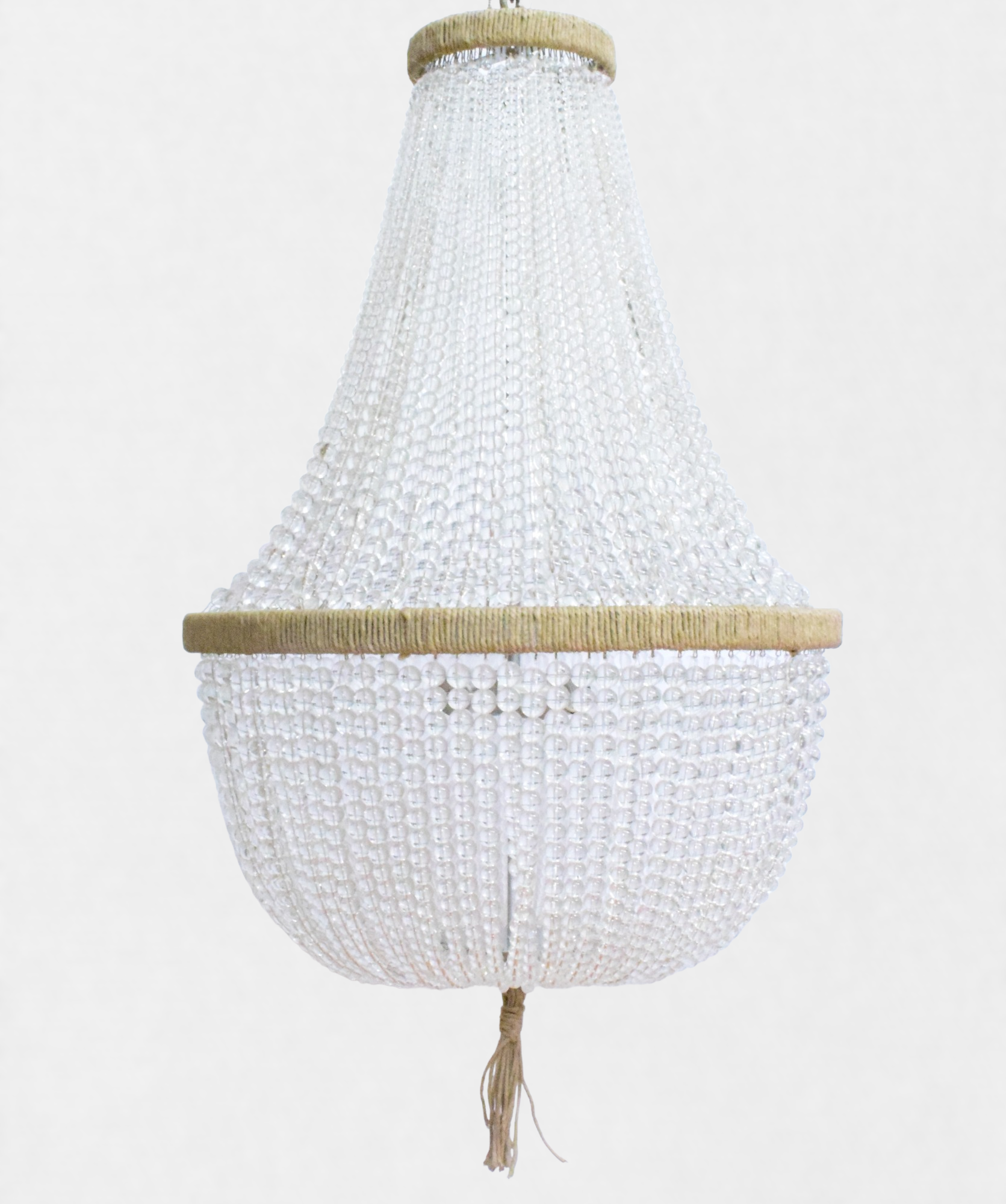 Brigitte - Hand Blown Glass Empire Chandelier